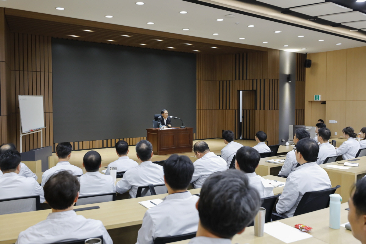 KCC글라스 팀장 91명을 대상으로 한 ‘팀장 변화관리 역량 향상 교육’