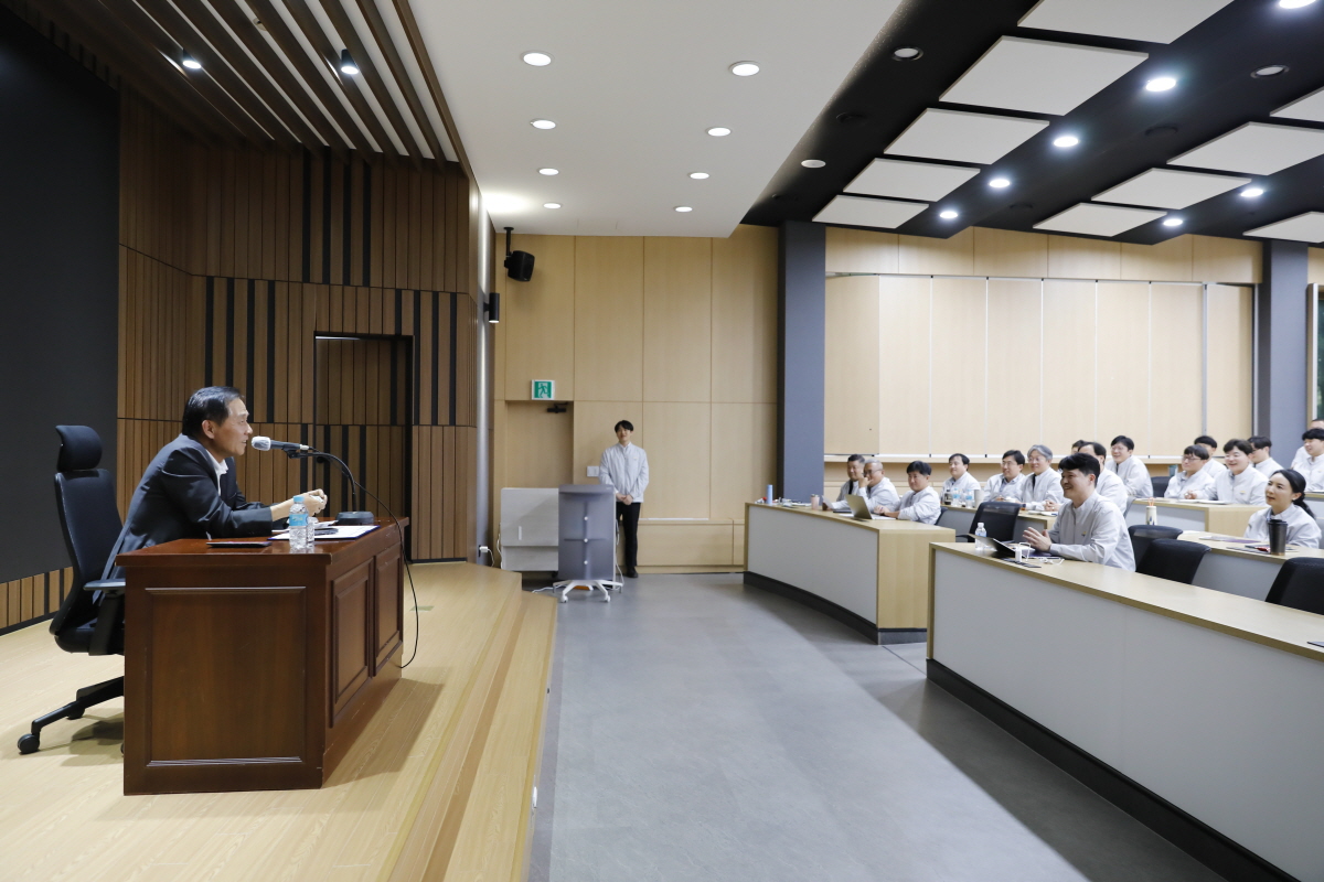 KCC글라스 팀장 91명을 대상으로 한 ‘팀장 변화관리 역량 향상 교육’