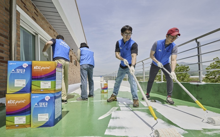 Read more about the article KCC, 지역사회 밀착형 사회공헌으로 ESG경영 박차
