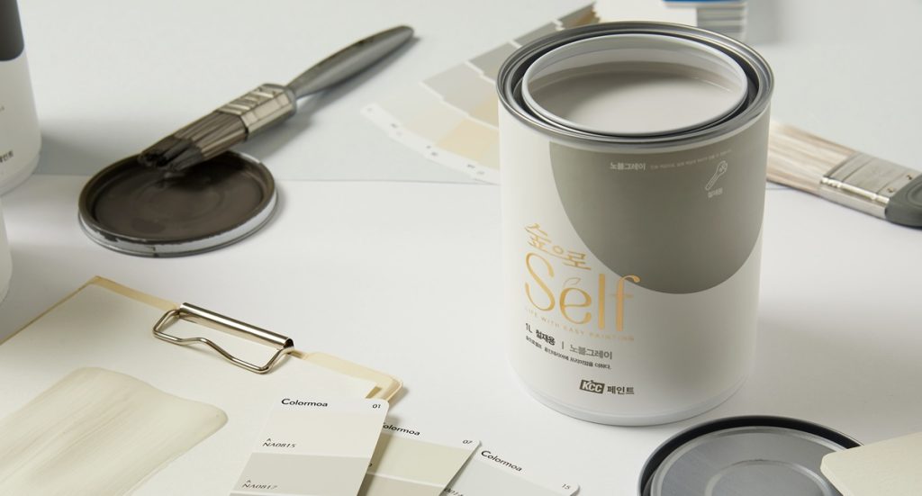 친환경페인트 부문 신설된 이래 4년 연속 정상을 지키고 있는 KCC 페인트