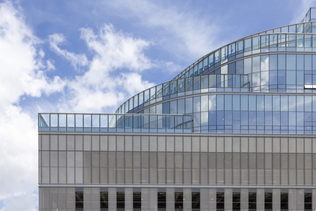 삼성전자 평택캠퍼스의 새로운 랜드마크가 될 평택 사무3동 신축 현장