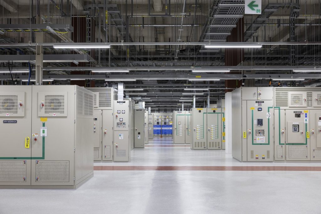 삼성전자 평택캠퍼스의 새로운 랜드마크가 될 평택 사무3동 신축 현장