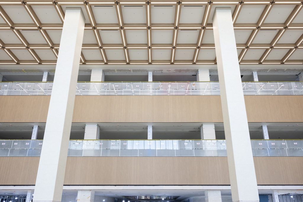 삼성전자 평택캠퍼스의 새로운 랜드마크가 될 평택 사무3동 신축 현장