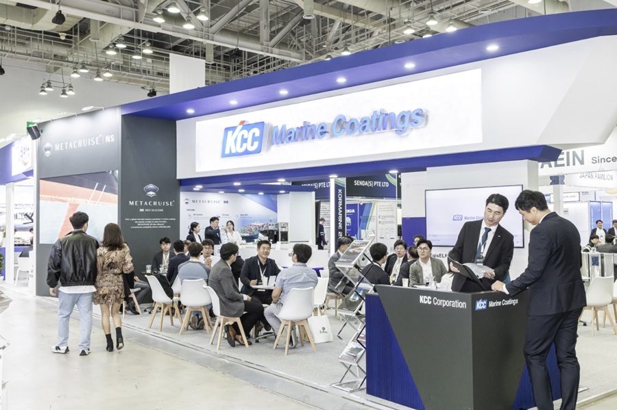 Read more about the article KCC, 코마린(KORMARINE) 2025 참가</br>친환경 선박도료 ‘MetaCruise BF’ 선보여