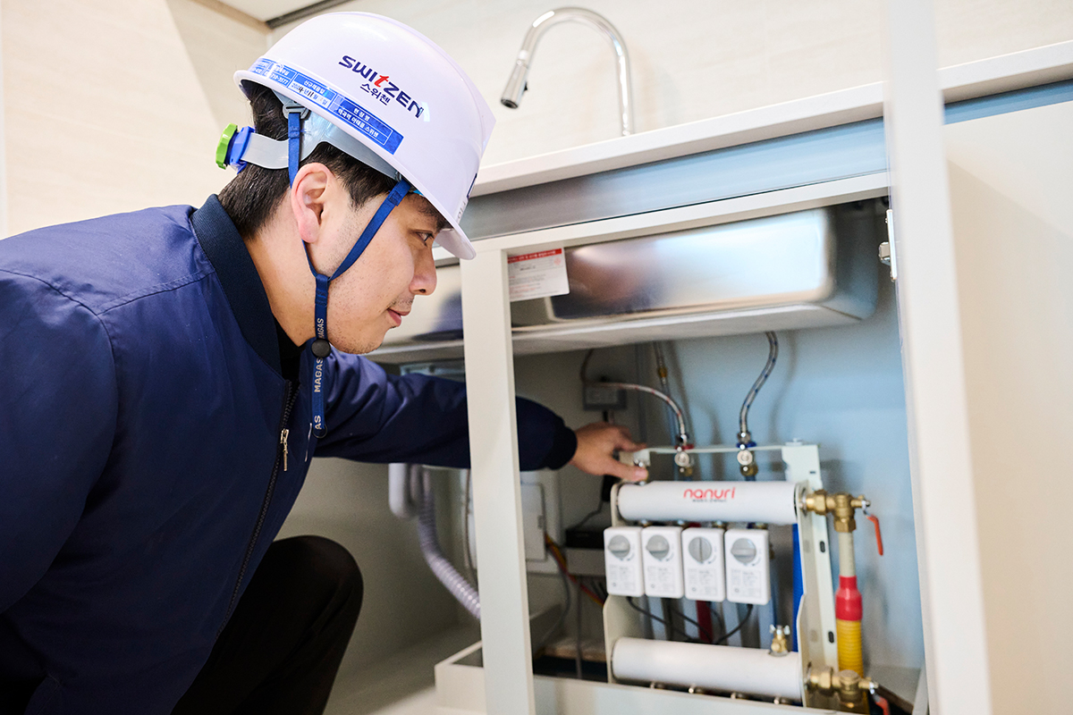 역곡역 아테움 스위첸 구성원들이 진심 어린 대응과 꼼꼼하게 작업을 진행한 결과 입주민들의 높은 만족도를 이끌어 낼 수 있었다.