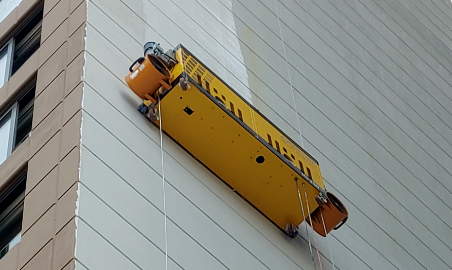 Read more about the article KCC, 외벽도장로봇용 페인트 ‘숲으로로보틱스’ 출시