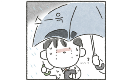 Read more about the article [케공감toon] 비 오는 날의 키다리 아저씨
