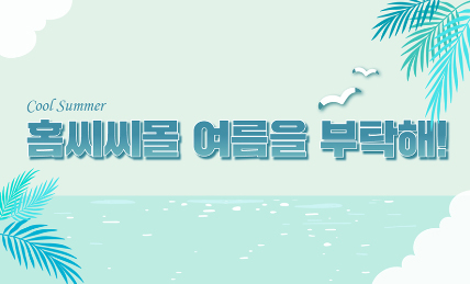 Read more about the article [클릭! 홈씨씨몰] 시원한 여름을 부탁해~