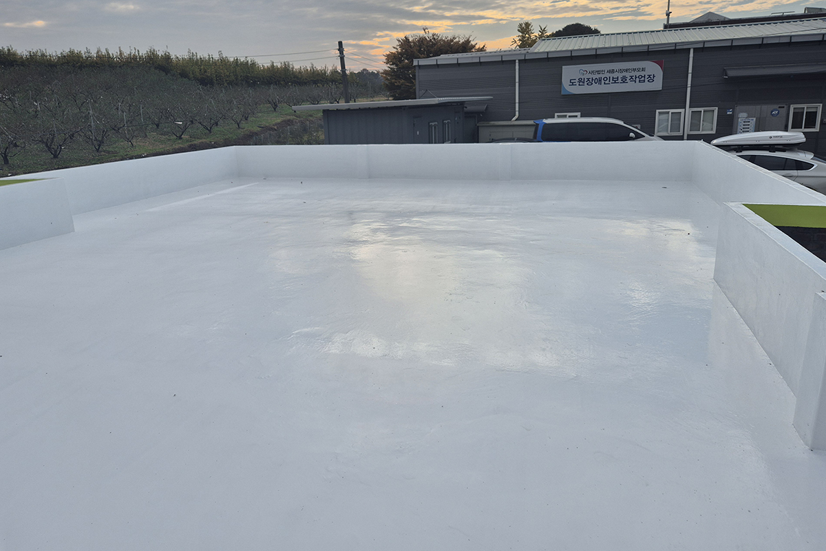 환경 개선 작업으로 더욱 깔끔하고 안전한 시설이 된 세종시 장애인 부모회 자립교육장