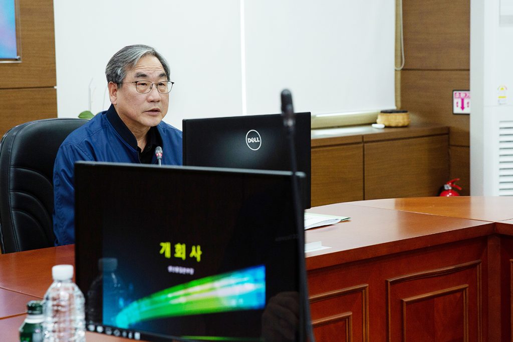 11월 26일 핵심전략과제 경진대회에 참석한 KCC구성원들