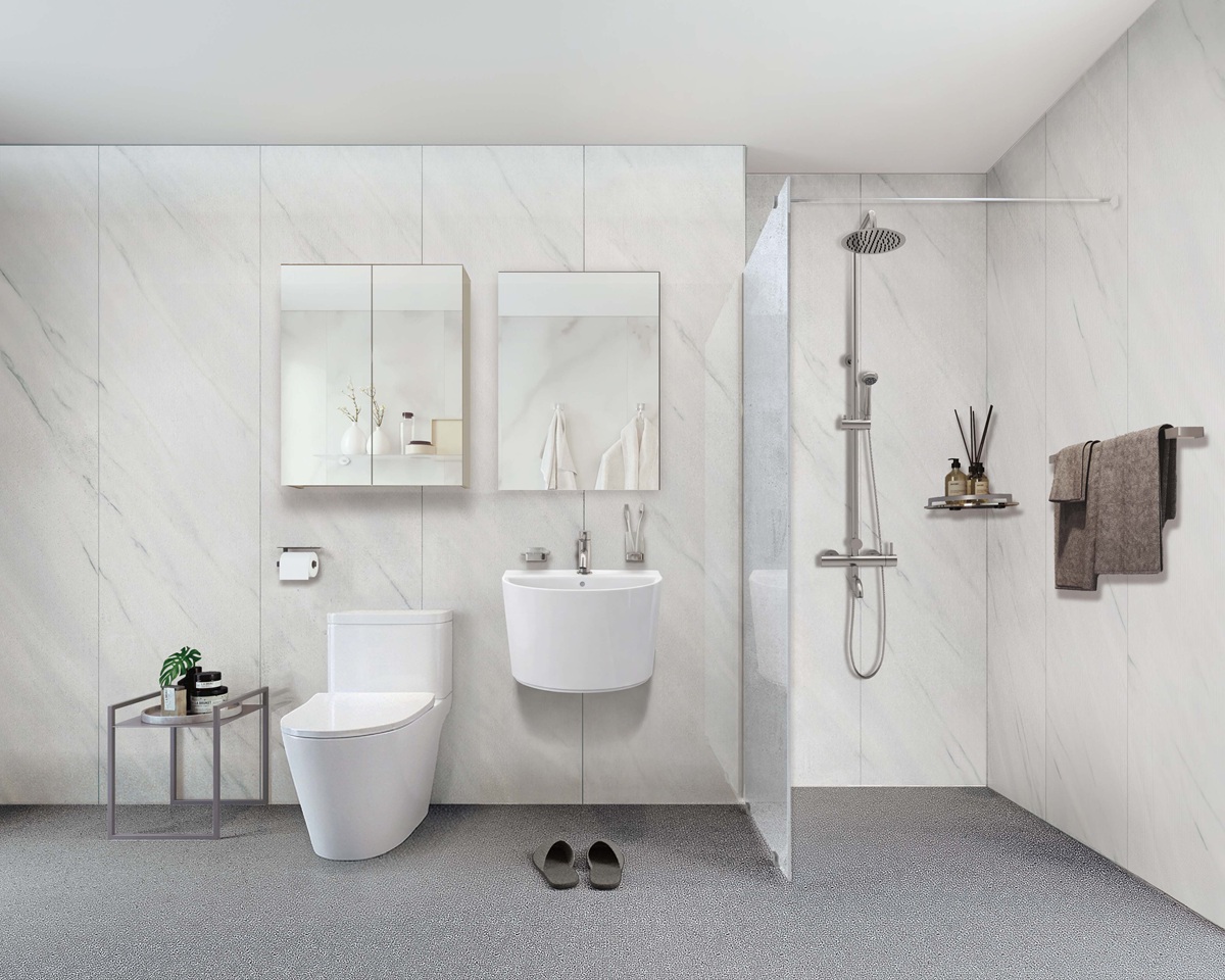 KCC글라스 홈씨씨 욕실 시공 패키지 ‘이지바스’ 모던 시크