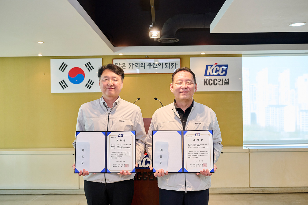 GTX-B(용산~상봉) 제4공구와 강릉~제진 철도건설 5공구는 ‘2025 KR철도안전대상’에서 각각 우수상과 장려상을 수상했다.